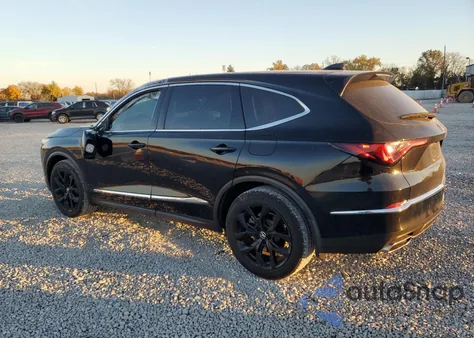 2022 Acura Mdx Technology z USA, uszkodzony, nr VIN 5J8YE1H47NL003115